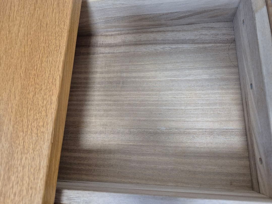 karf カーフ オーク無垢材 Kano デスク 引き出し付き