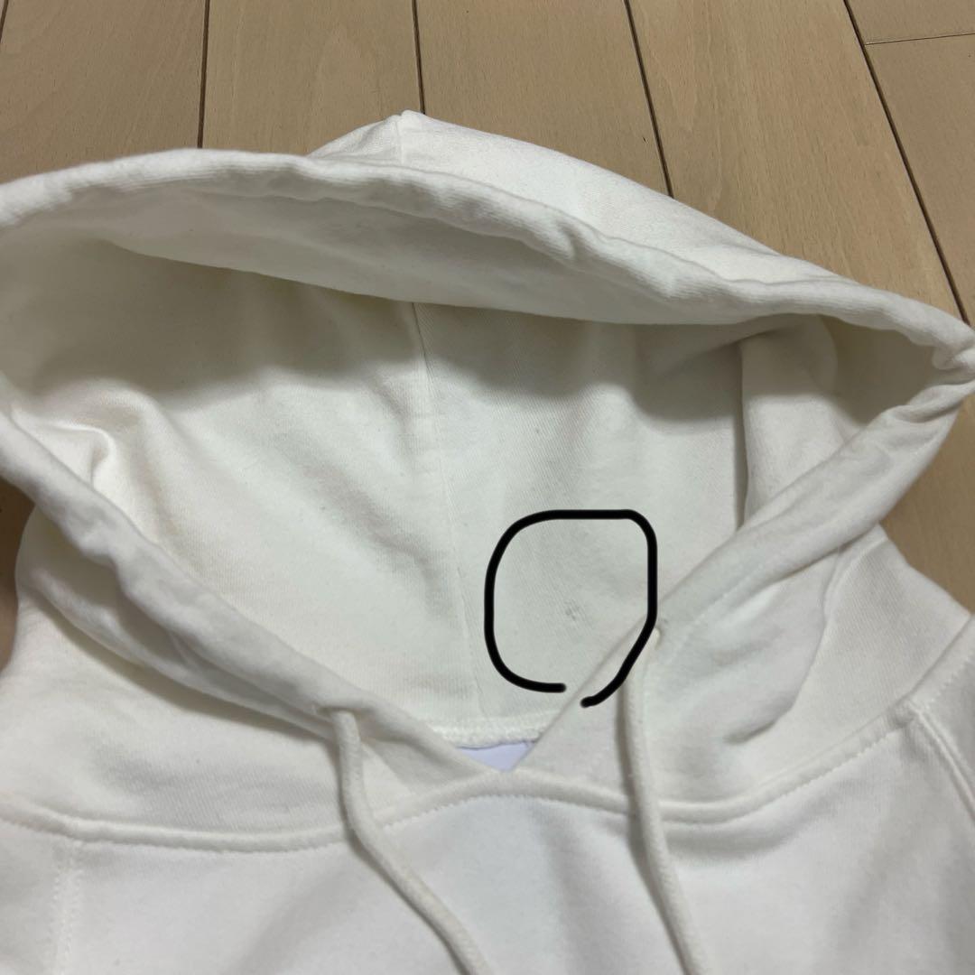 ミセスグリーンアップル ホワイトラウンジ パーカーL - メルカリ