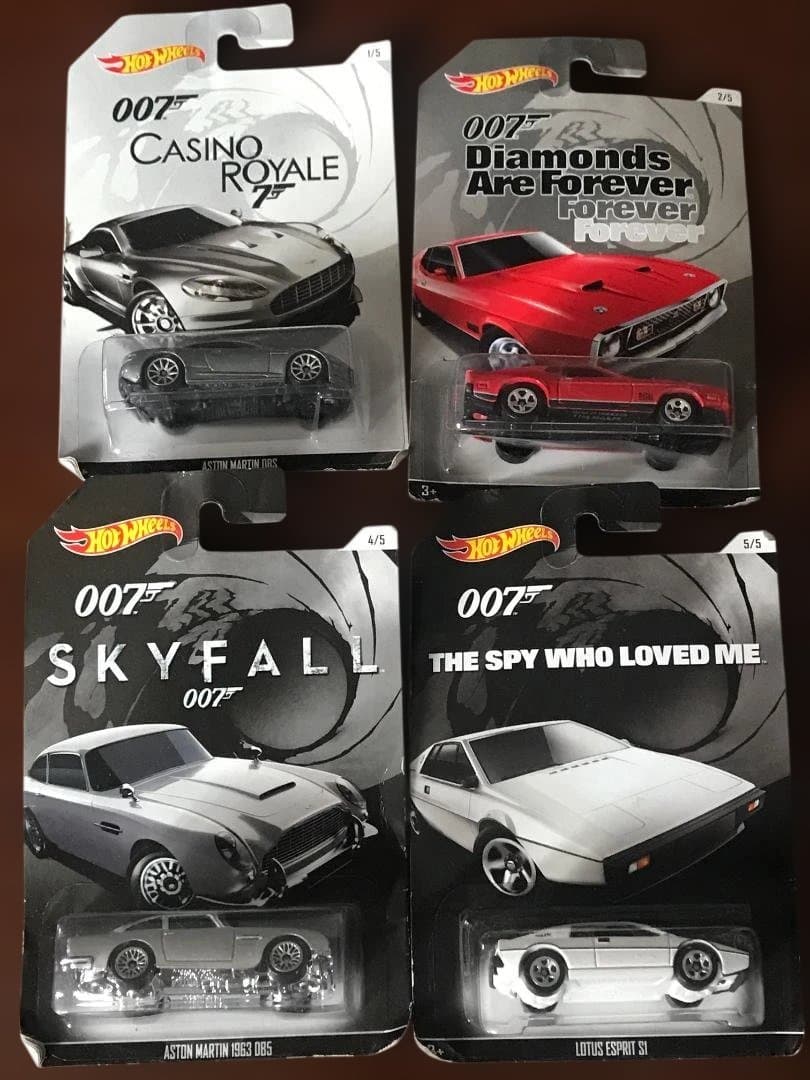 007 ホットウィール ミニカー 4台セット - メルカリ