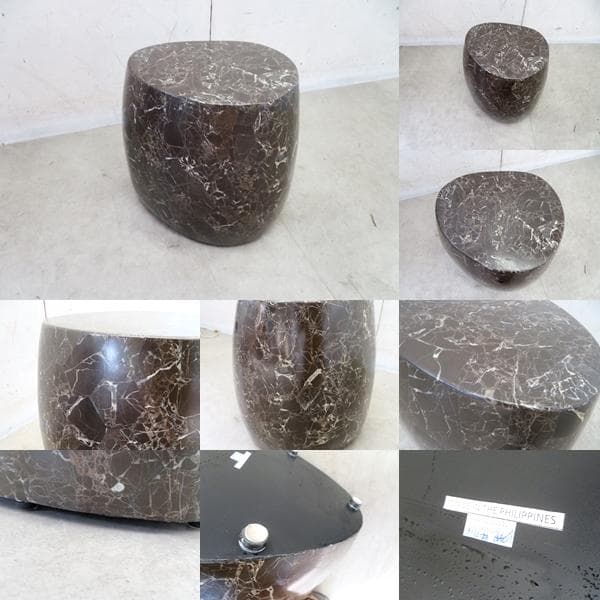 展示品■アスプルンド■ストーンサイドテーブル■モダンデザイン■高級■