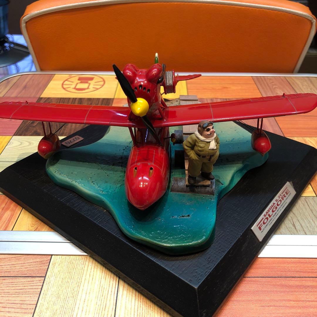 紅の豚 サボイアS-21 飛行艇 ポルコロッソ付ジオラマ 宮崎駿 公式認定