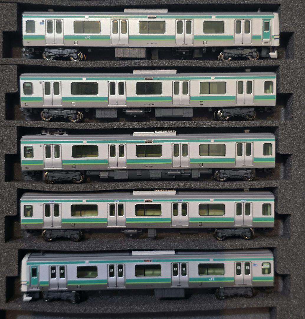 Nゲージ 特製完成品 E231系常磐線 横須賀色出場時仕様