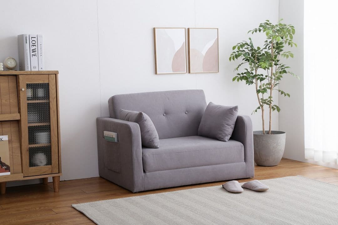 《新品・送料無料》Aina 折りたたみソファベッド