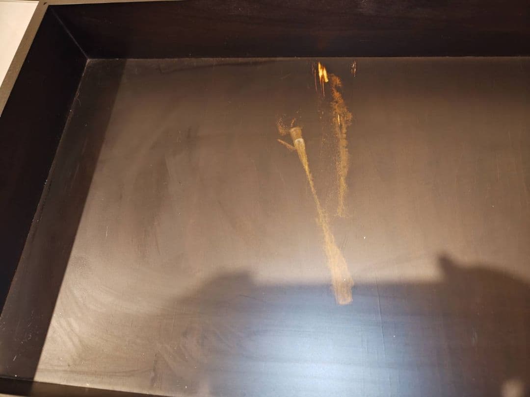 大塚家具 カルラシリーズ ガラストップサイドボード 幅180cm 定価40万弱