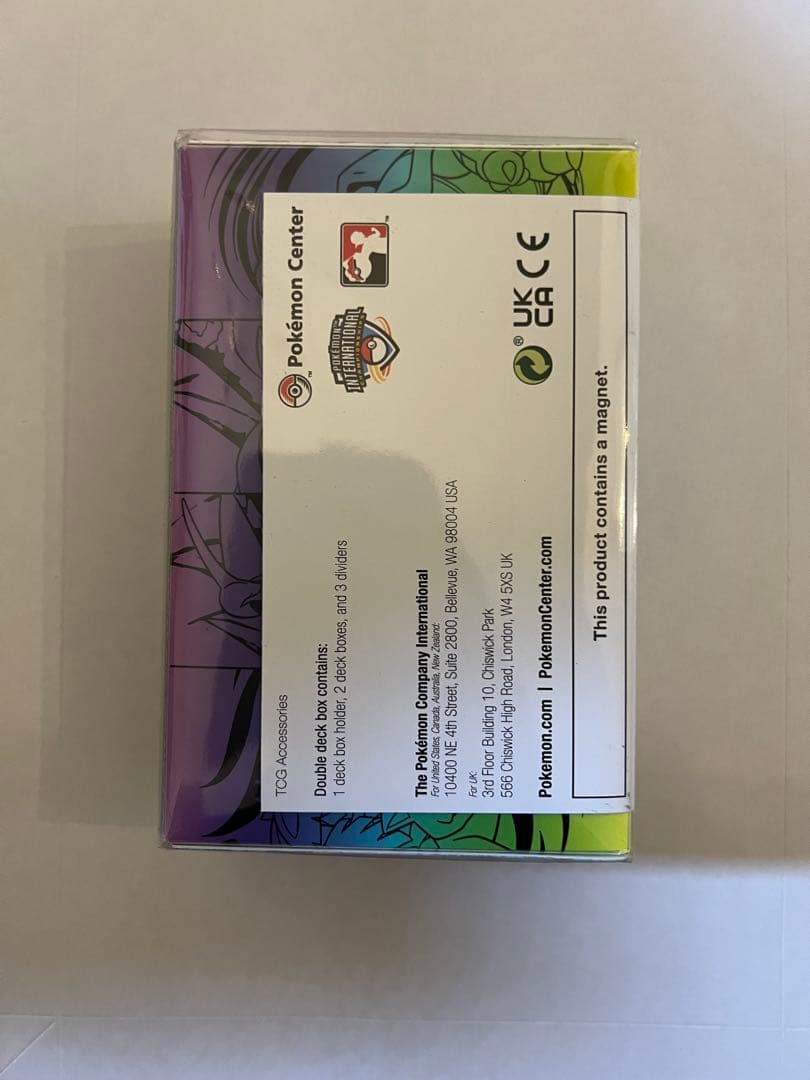 ポケモンセンター限定 ダブルデッキケース 御三家 EUIC ロンドン