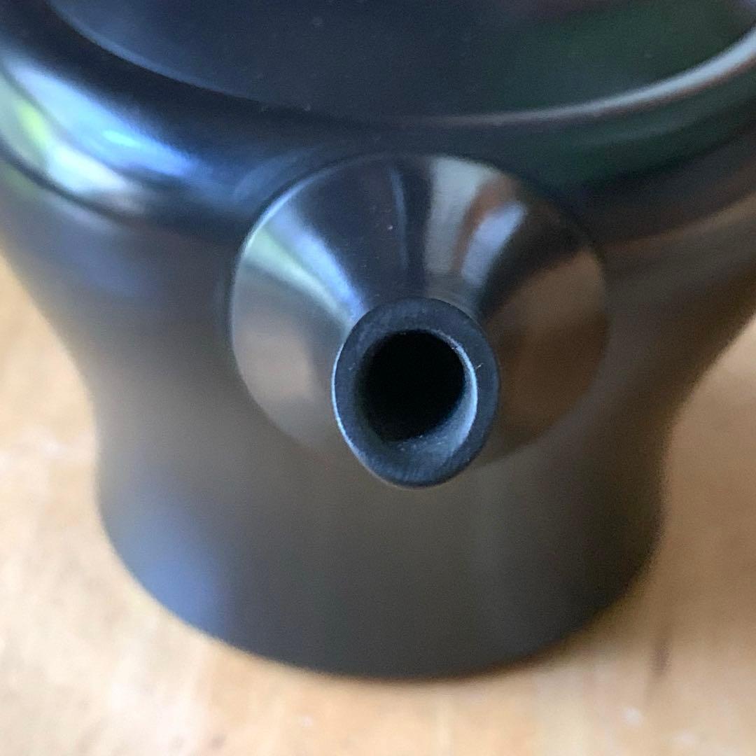 茶注27 黒泥 瓶子型 研ぎ出し】榊原賢治 共箱