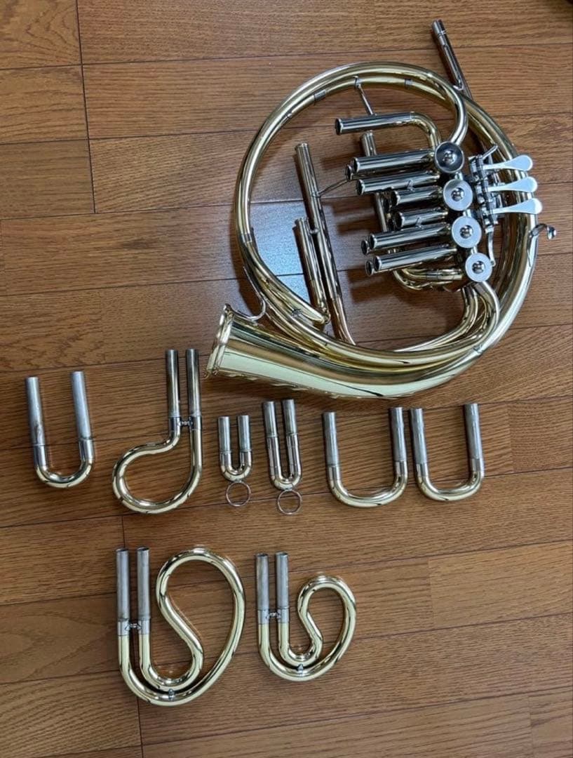 YAMAHAフルダブルホルンYHR-567Dケース付アレキ 8F