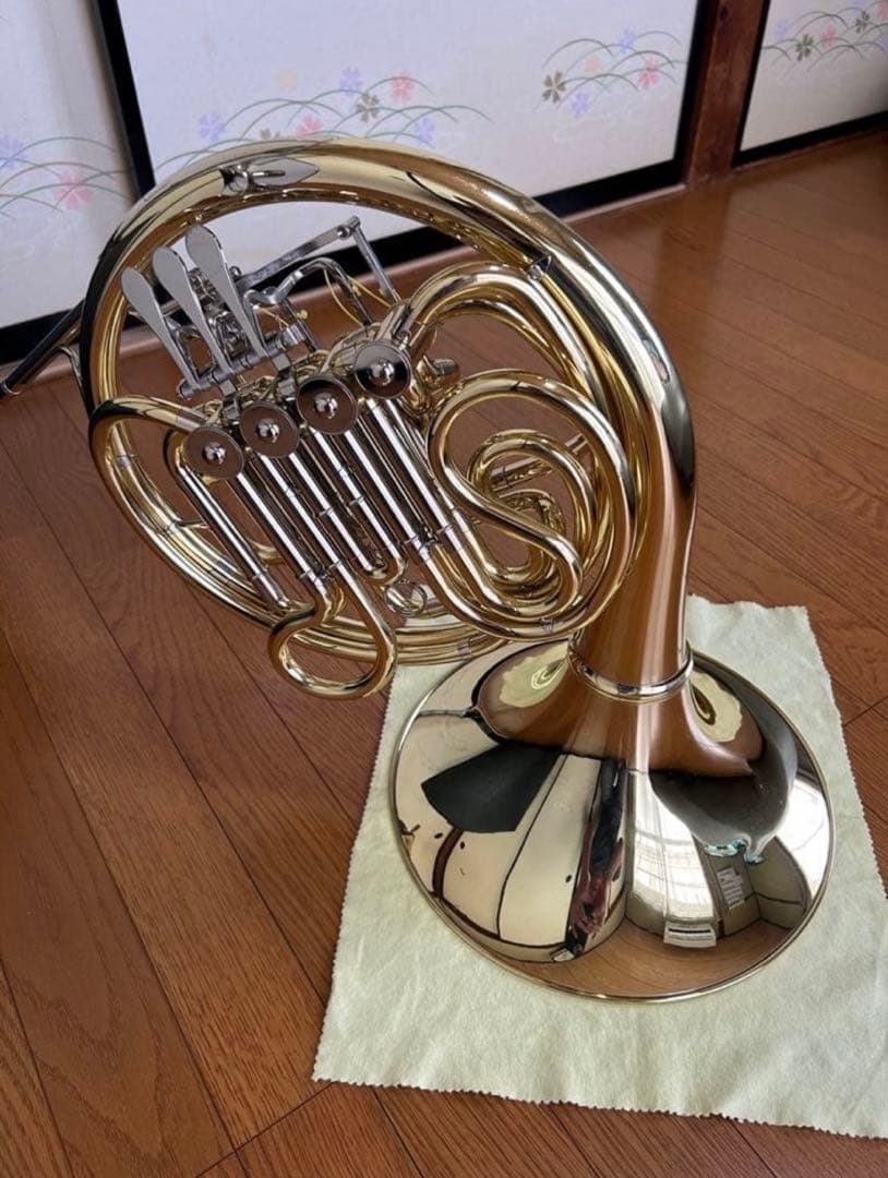 YAMAHAフルダブルホルンYHR-567Dケース付アレキ 8F