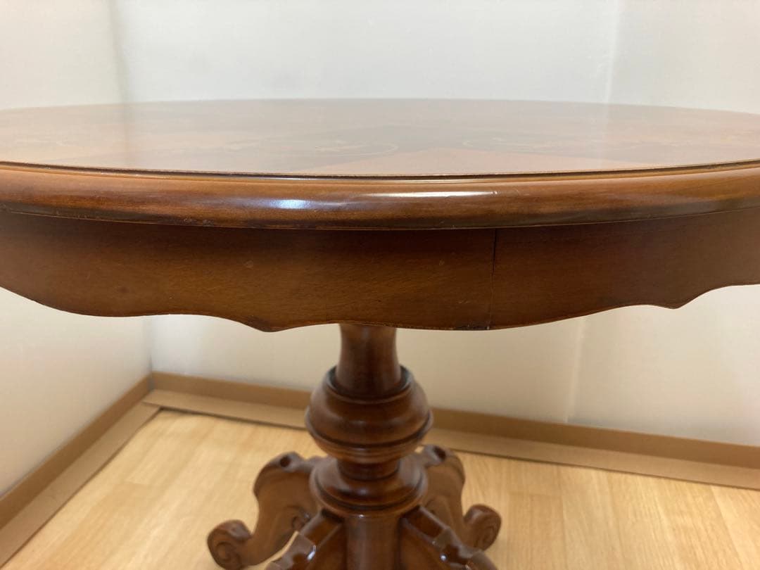 木製テーブル②