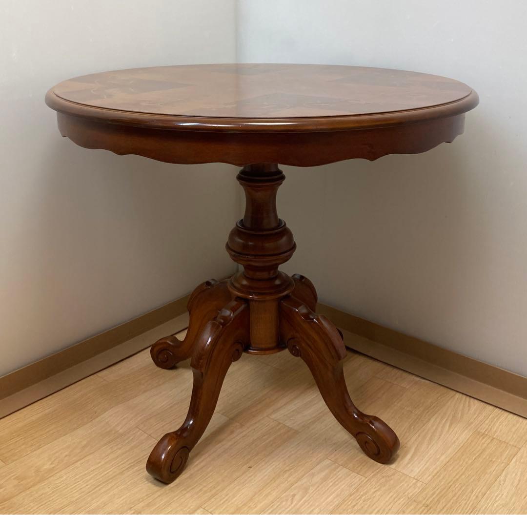 木製テーブル②