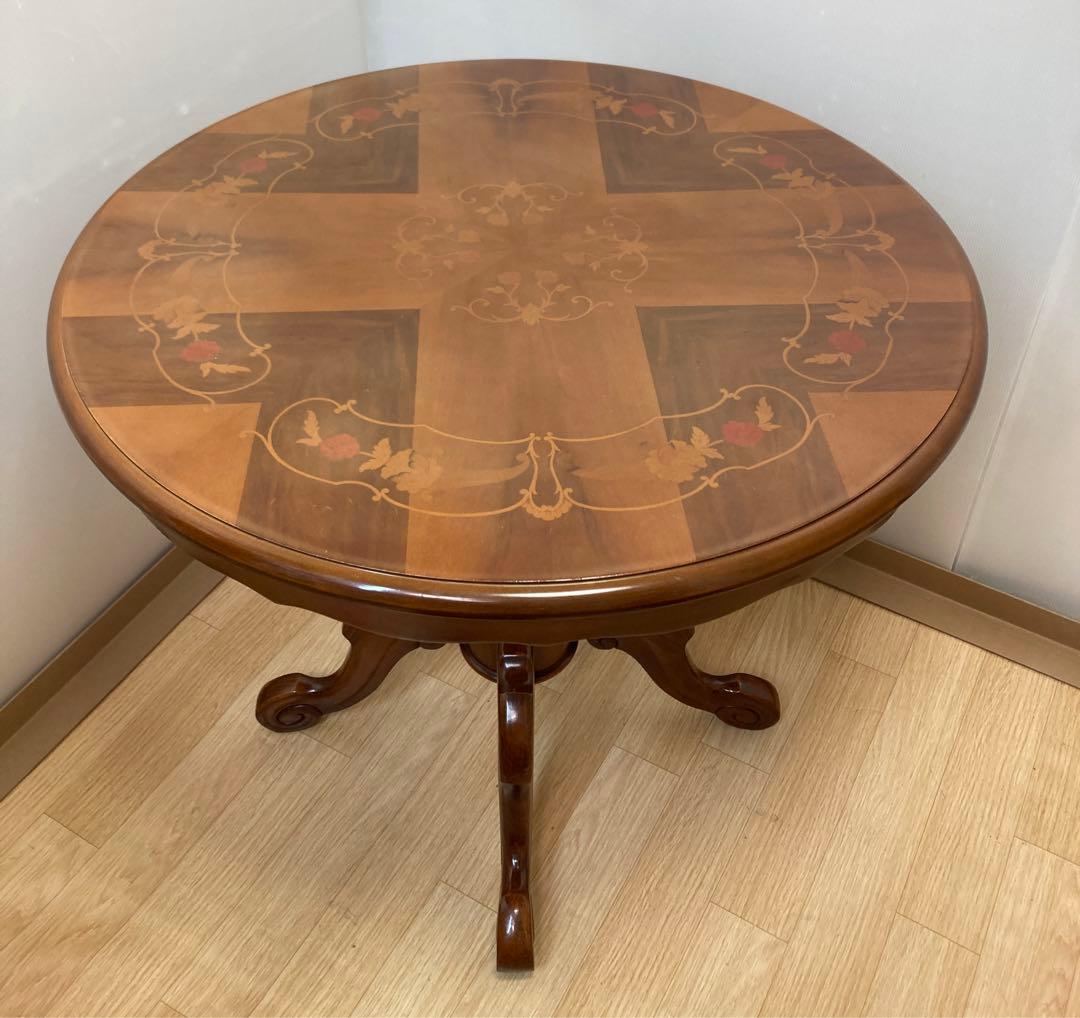 木製テーブル②