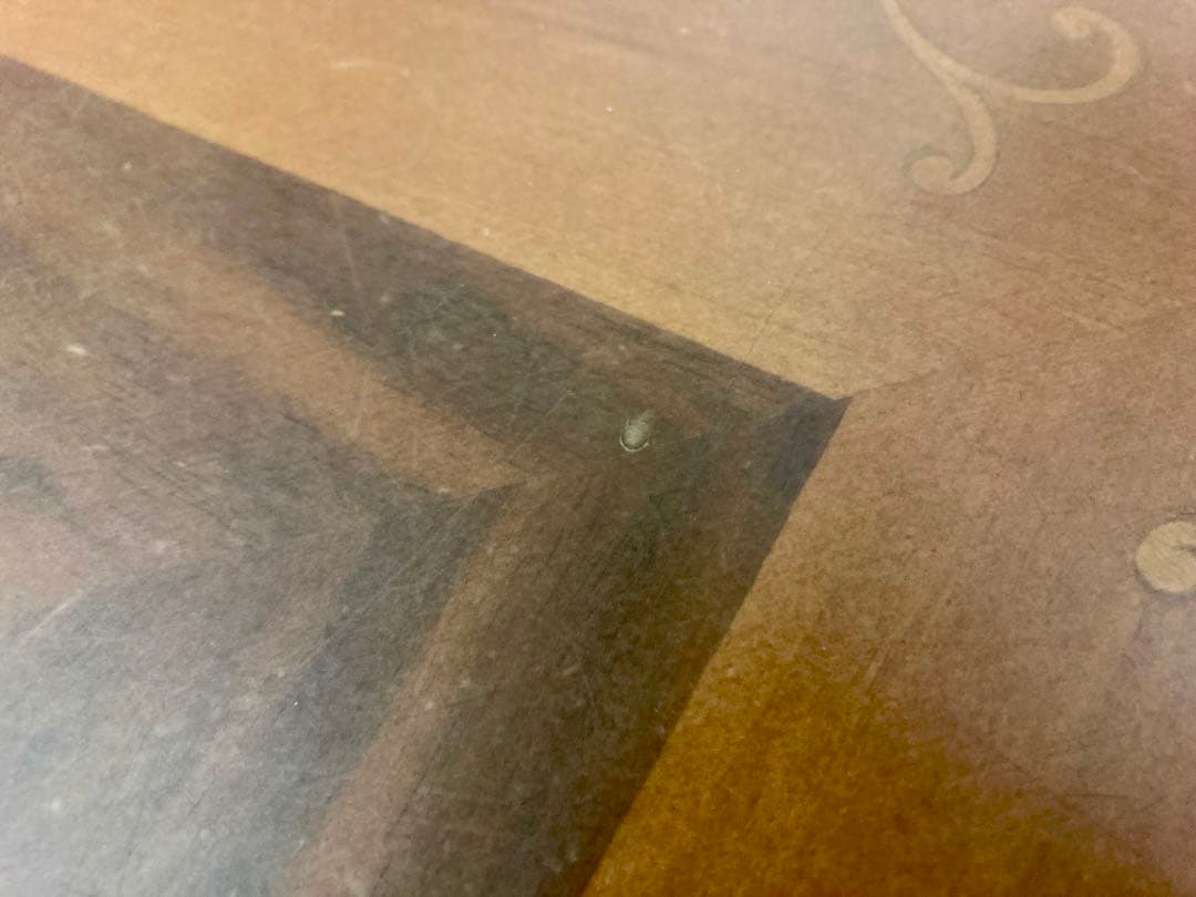 木製テーブル②