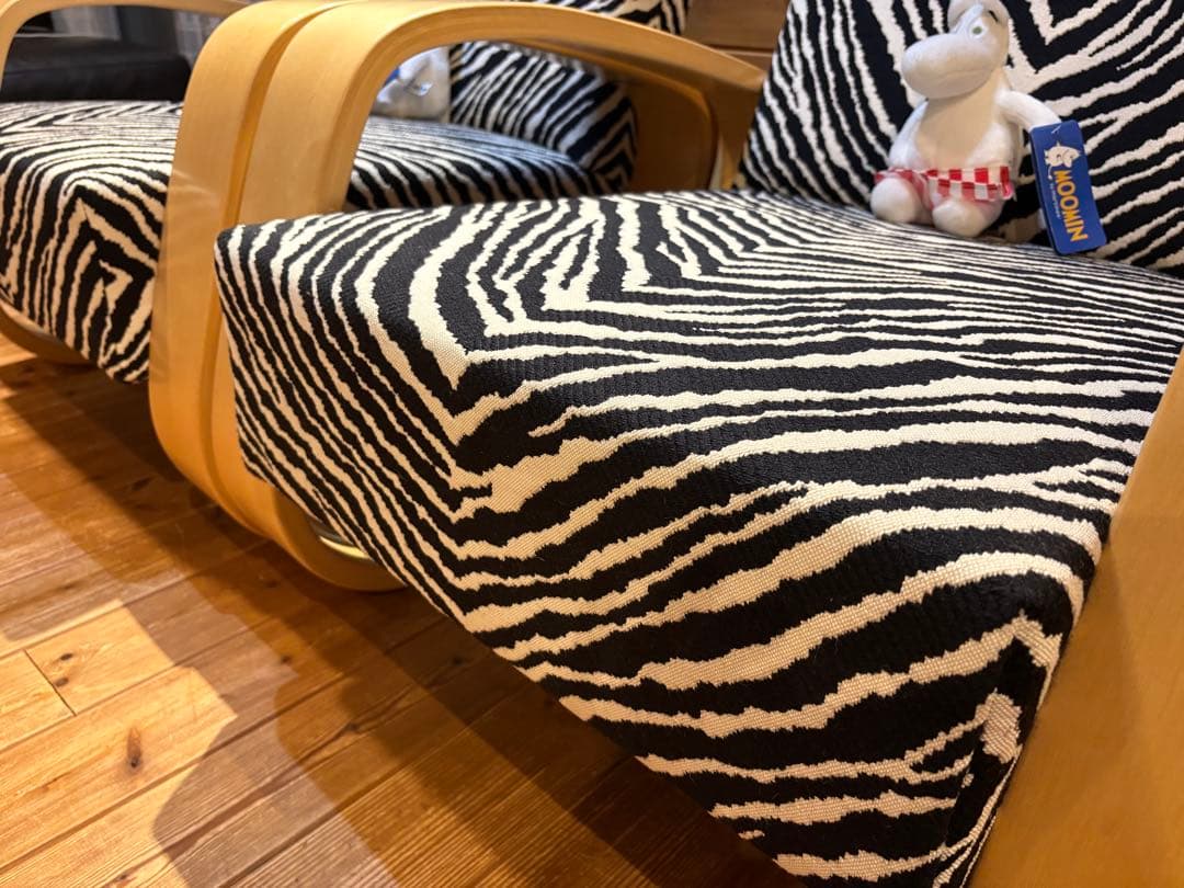 北欧家具artekアルテックソファタンク400ゼブラ1脚