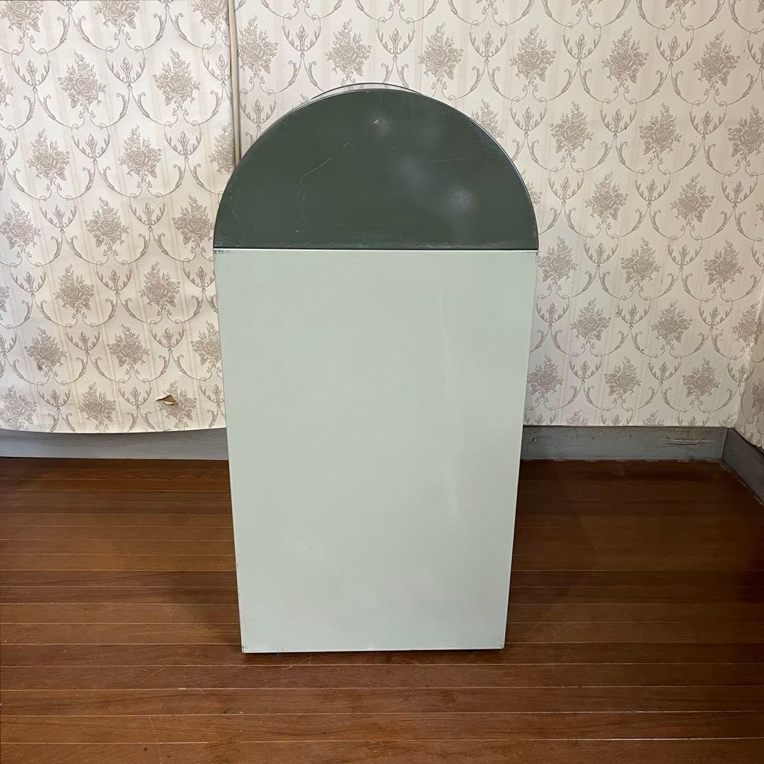 【中古品】スチール製 業務用 空き缶 空き瓶 ダストボックス ゴミ箱 屋外内用