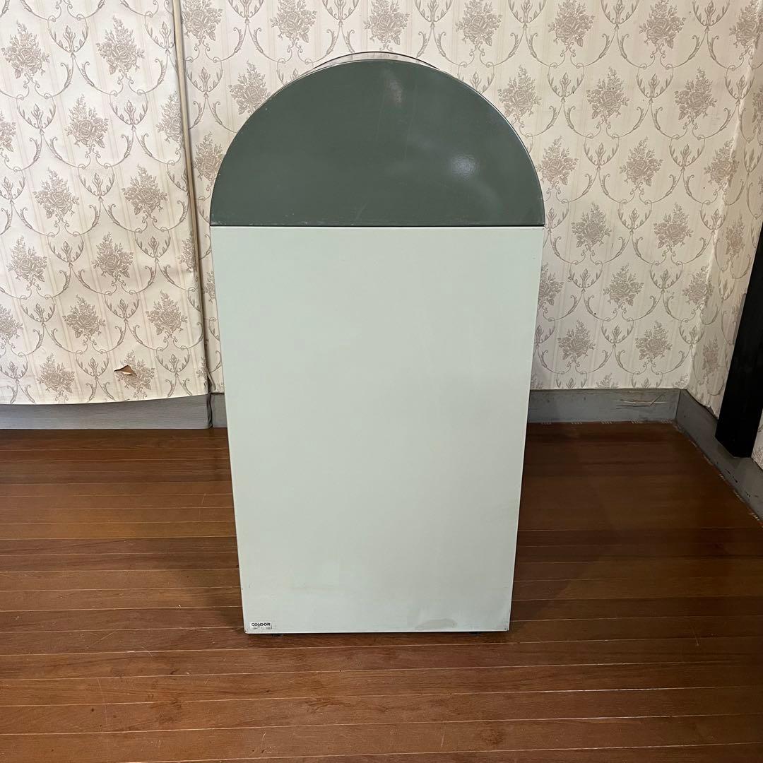 【中古品】スチール製 業務用 空き缶 空き瓶 ダストボックス ゴミ箱 屋外内用