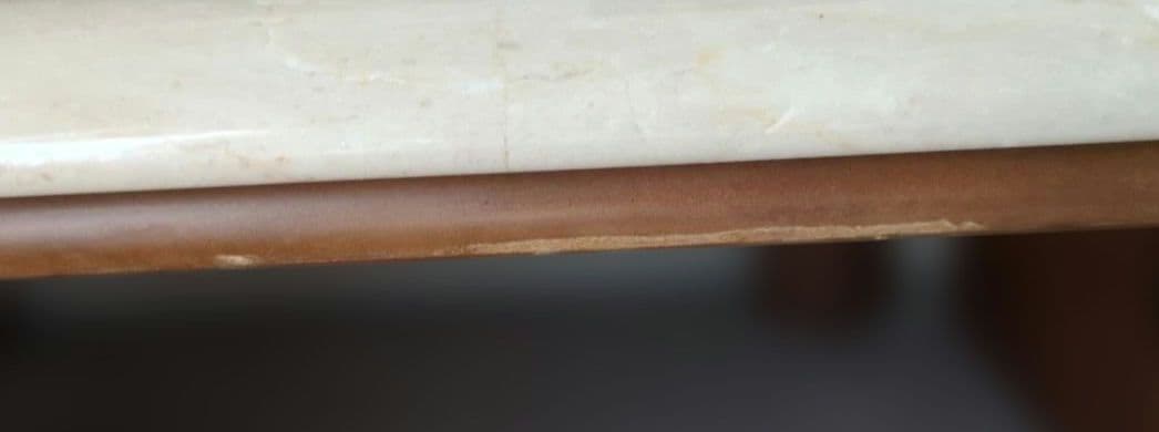 富士ファニチア　高級天然大理石テーブル 　天板のみ！☆脚とセットで購入必須！