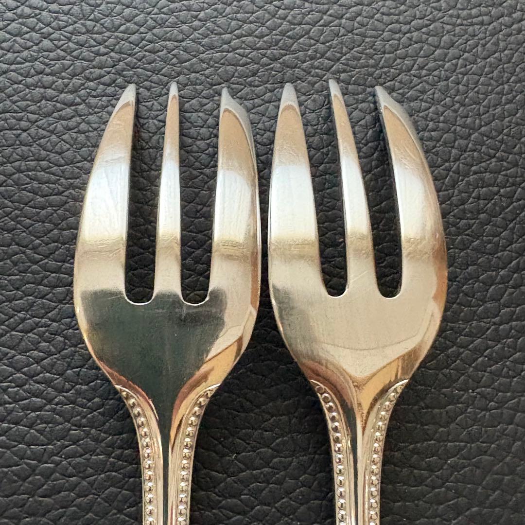 クリストフル　パール　ケーキフォーク8点