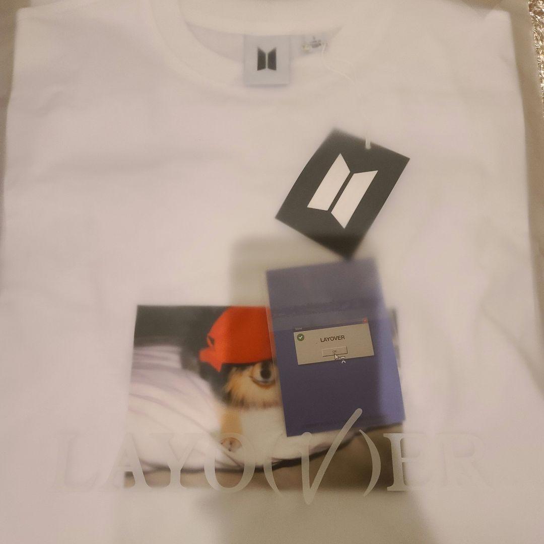 BTS V テテ ジミン 着用 オーバーサイズ ヨンタン Tシャツ S 公式