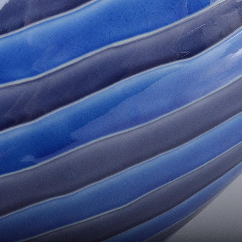 九谷焼 近藤満作 彩釉 線文花生 花瓶 共箱 V R4208 - メルカリ