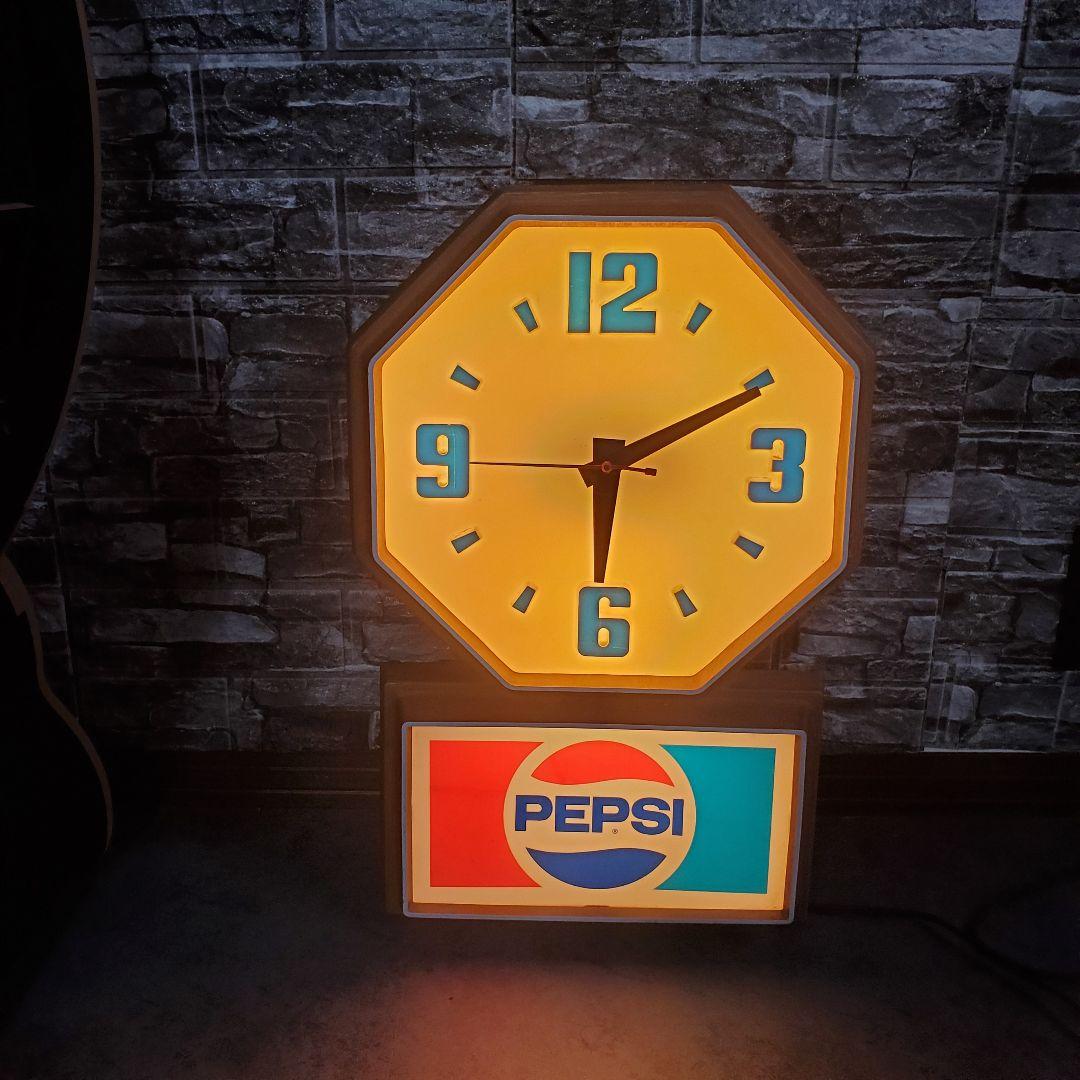 ペプシ pepsi 壁掛け時計 時計 wall clock アドバタイジング