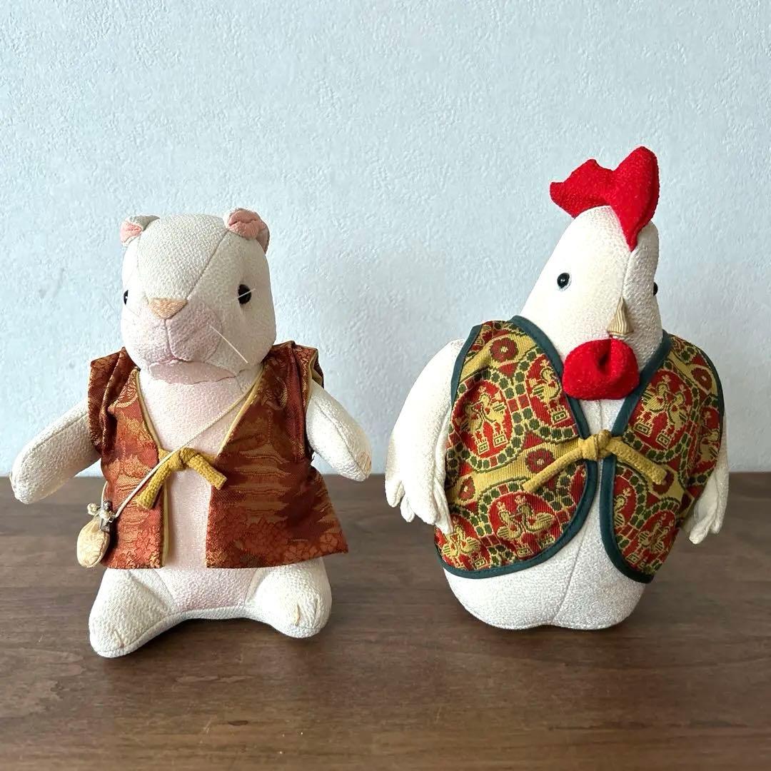 龍村美術織物　タツムラオリモノ　干支　ぬいぐるみ　まとめ売り