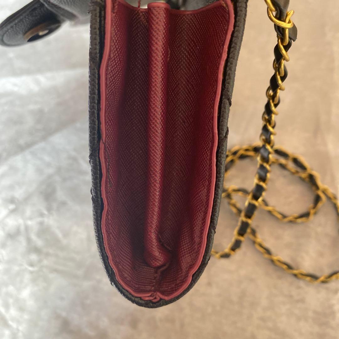 CHANEL キルティング デザイン チェーンショルダー バッグノベルティ