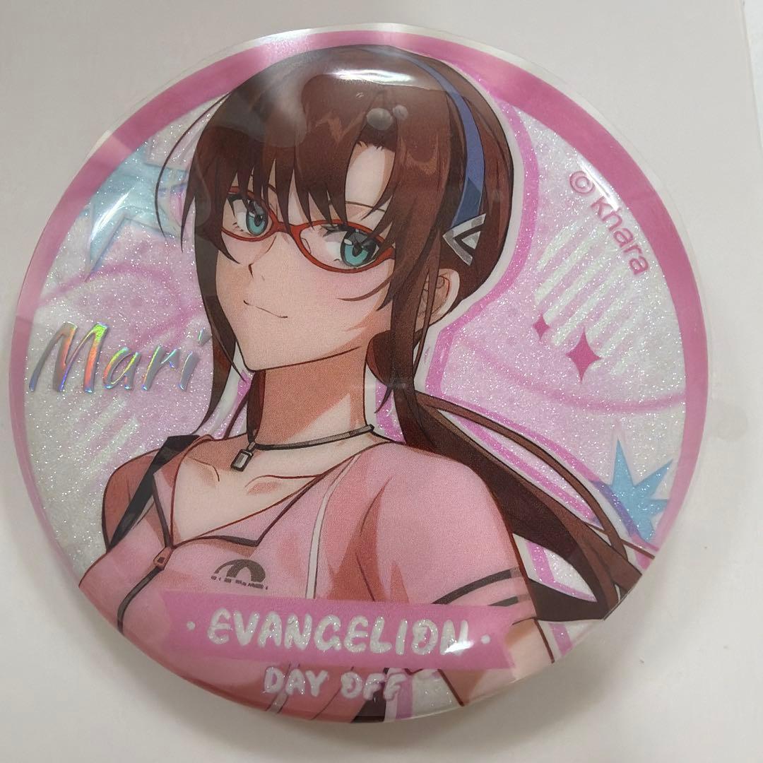 エヴァンゲリオン 中国限定 真希波マリイラストリアス マリ 缶バッジ