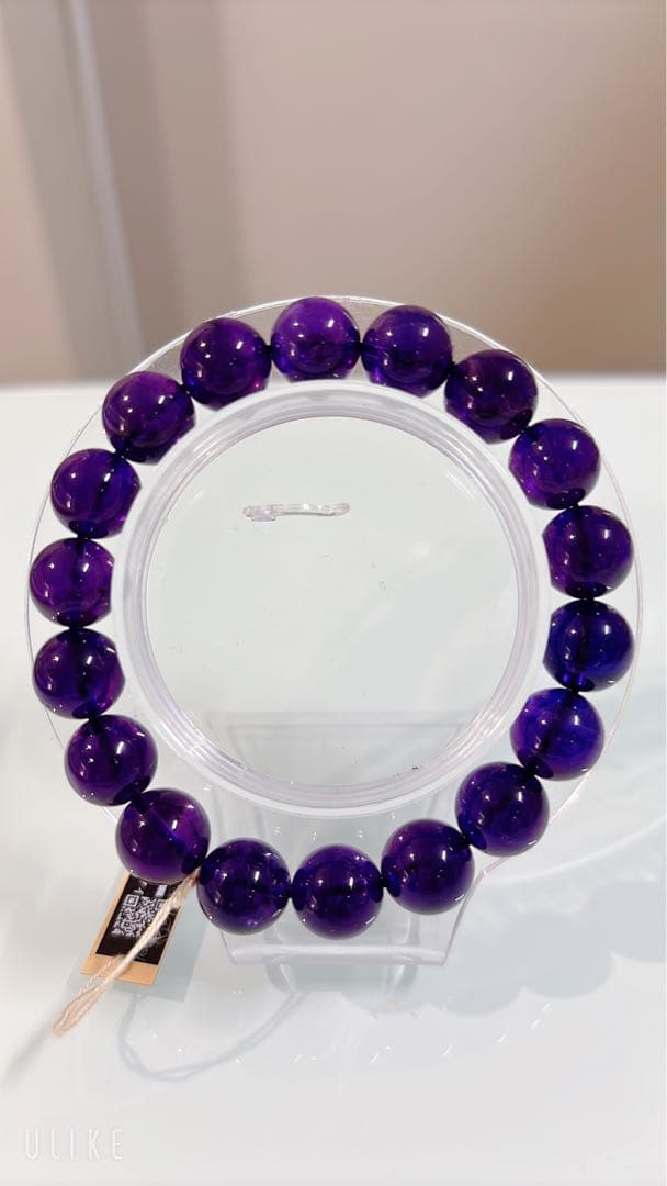 アメジストブレスレット