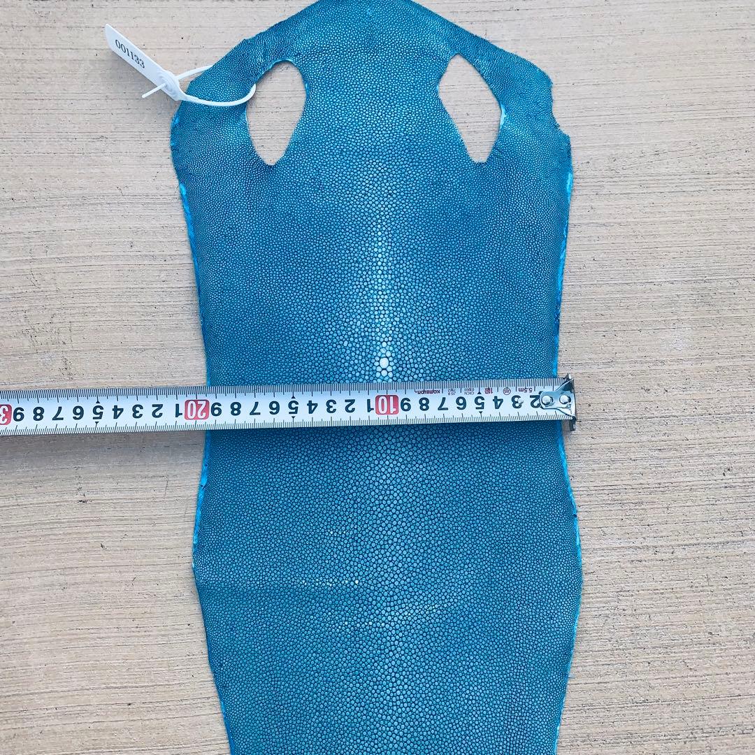 9) エイ革 鮫革 鮫皮 stingray ガルーシャ スティングレイ