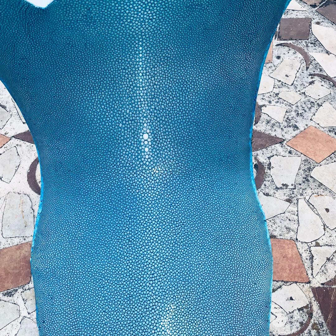 9) エイ革 鮫革 鮫皮 stingray ガルーシャ スティングレイ