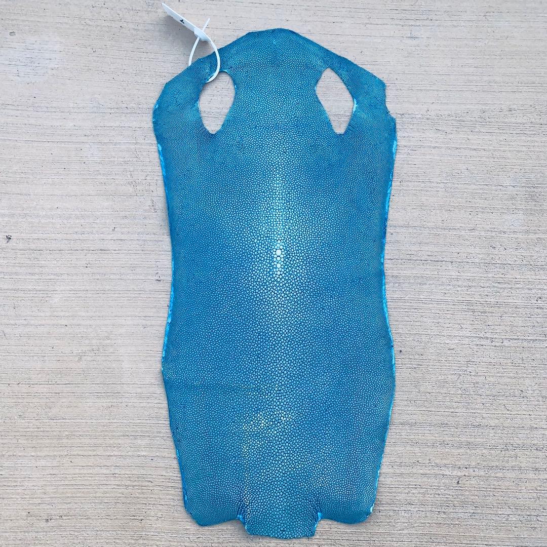 9) エイ革 鮫革 鮫皮 stingray ガルーシャ スティングレイ