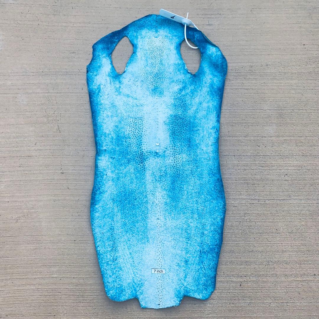 9) エイ革 鮫革 鮫皮 stingray ガルーシャ スティングレイ