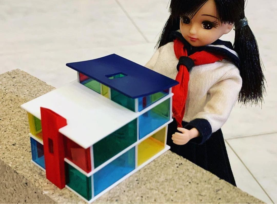 Nゲージ ドールハウス フィギュアに 1/64より小 ジオラマに リカちゃんに