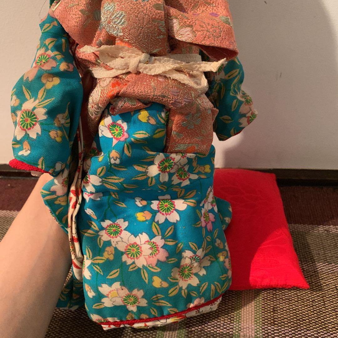 送料込み!! 市松人形 いちまさん　昭和レトロ　お人形　骨董　訳あり