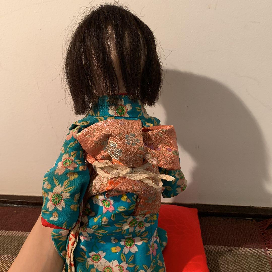 送料込み!! 市松人形 いちまさん　昭和レトロ　お人形　骨董　訳あり