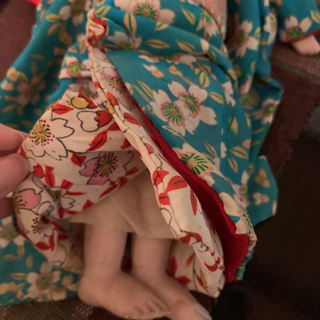 送料込み!! 市松人形 いちまさん　昭和レトロ　お人形　骨董　訳あり