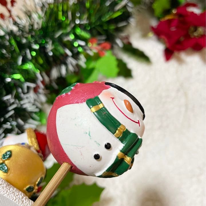 ⑳ クリスマスピック ガーデンピック サンタ トナカイ サンタクロース