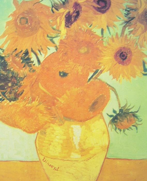 絵画 アートポスター ヴィンセント・ヴァン・ゴッホ  ひまわり