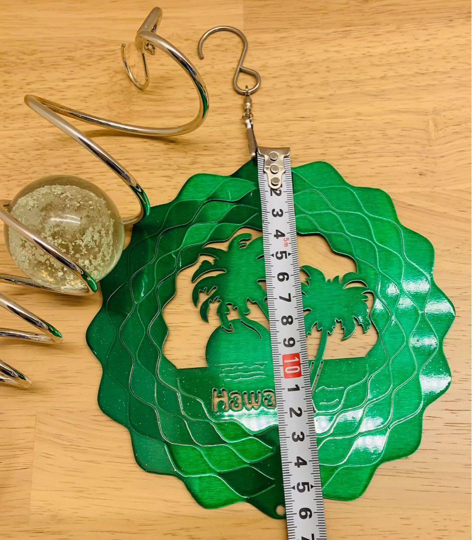 ＊ 【未使用】 ハワイアン　風鈴　モビール　マジカルスピナー　アイアン　ハワイ