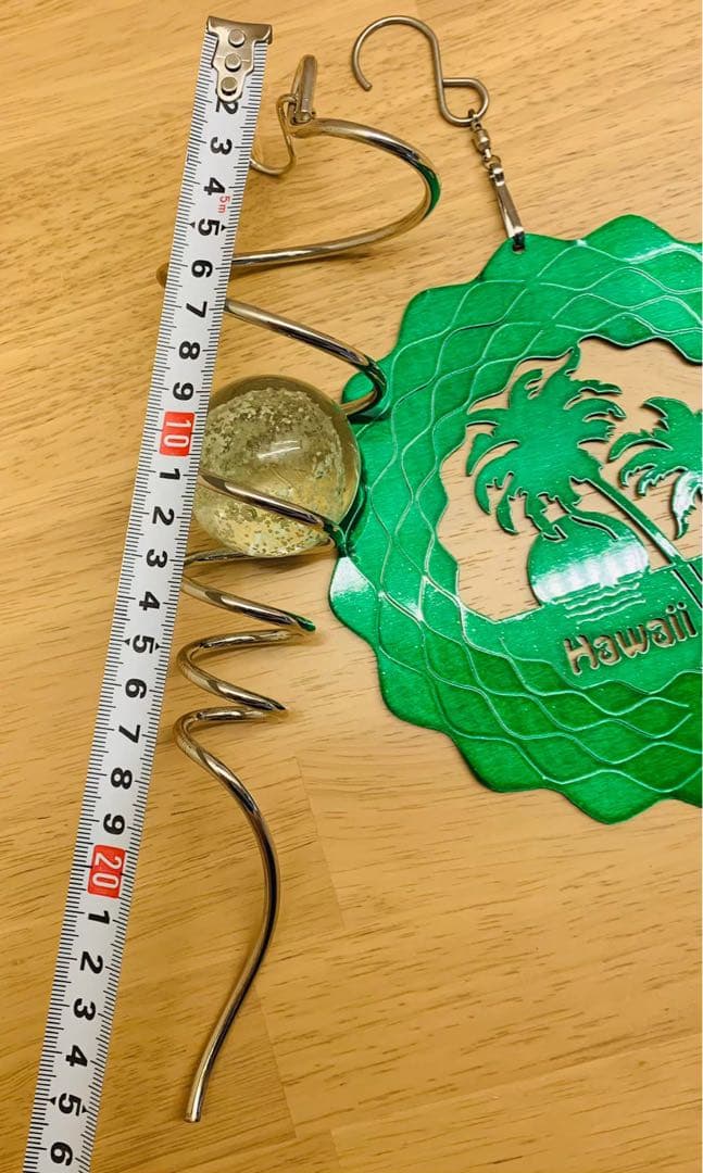 ＊ 【未使用】 ハワイアン　風鈴　モビール　マジカルスピナー　アイアン　ハワイ