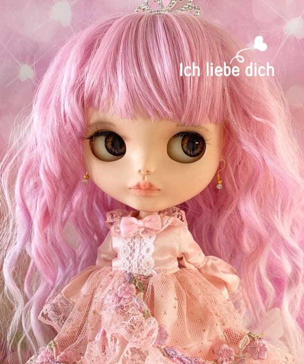 ゆめかわ♡♡♡カスタムブライス✨アイラブユートゥルーイット✨新品ウィッグつき✨