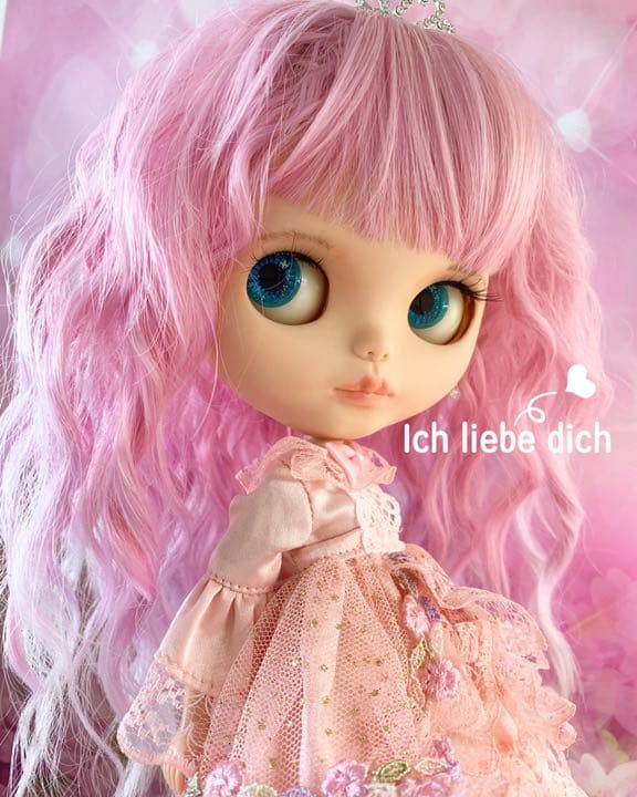 ゆめかわ♡♡♡カスタムブライス✨アイラブユートゥルーイット✨新品ウィッグつき✨