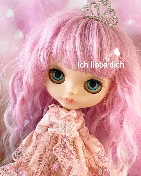 ゆめかわ♡♡♡カスタムブライス✨アイラブユートゥルーイット✨新品ウィッグつき✨