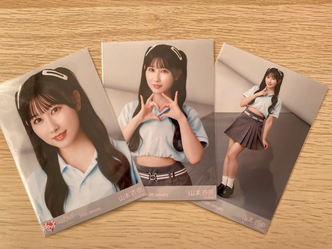 LOVE イコラブ 山本杏奈 ポロシャツ 生写真コンプ - メルカリ