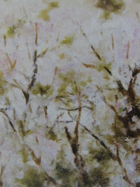 丸山しょうこ、【さくら】、希少画集画より、状態良好、新品高級額装付