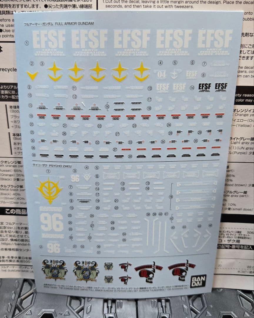 サンダーボルトセット