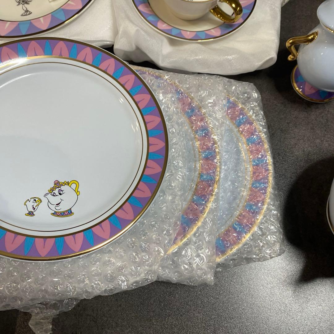 ディズニー　美女と野獣　食器セット