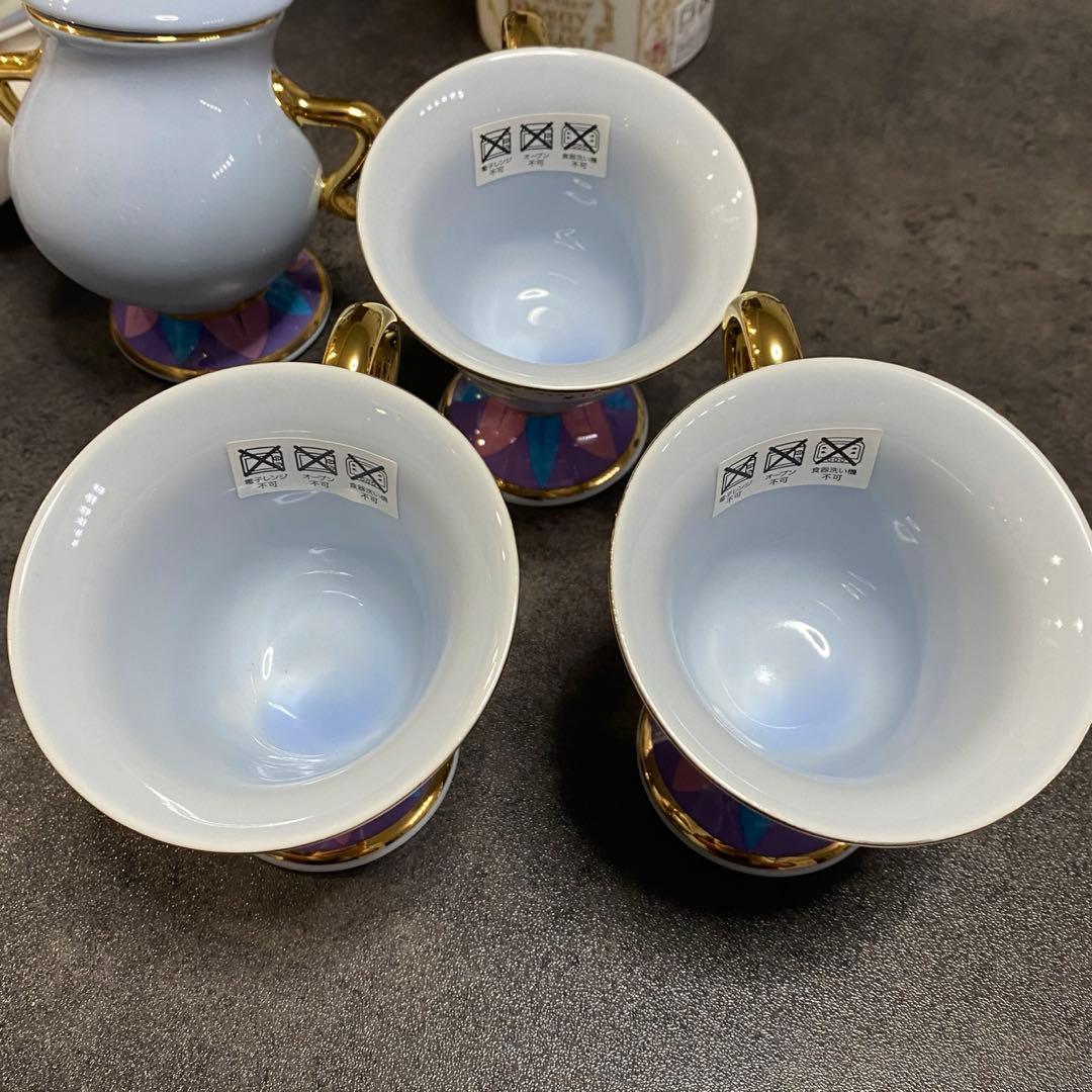 ディズニー　美女と野獣　食器セット