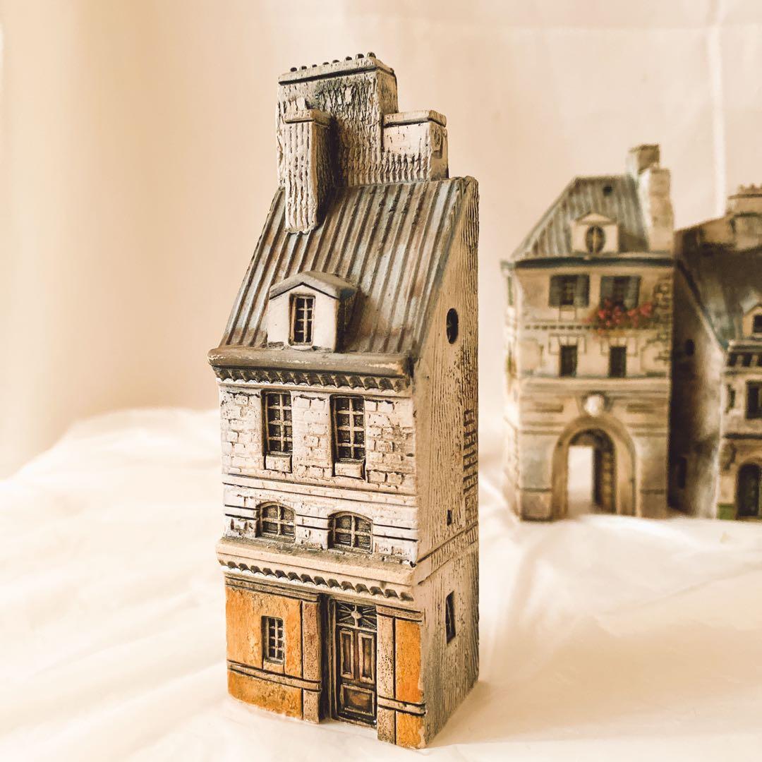 gault house ゴーハウス　ミニチュア置物　陶芸　フランス　Jカールトン