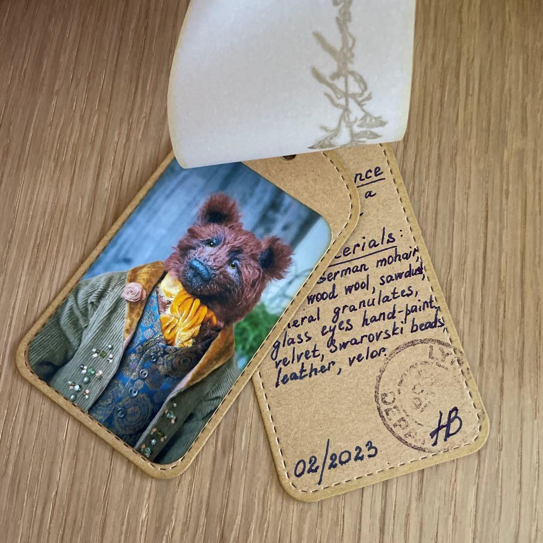 テディベア　アーティストベア　作家